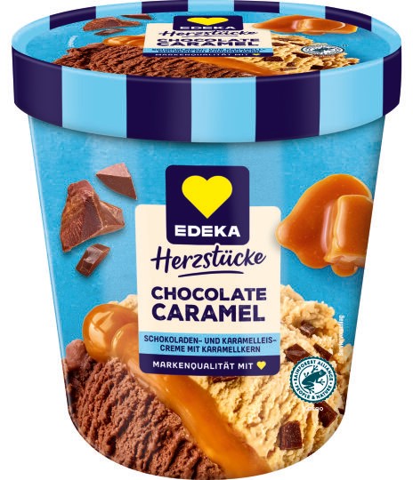 EDEKA Herzstücke Chocolate Caramel, 500 Milliliter